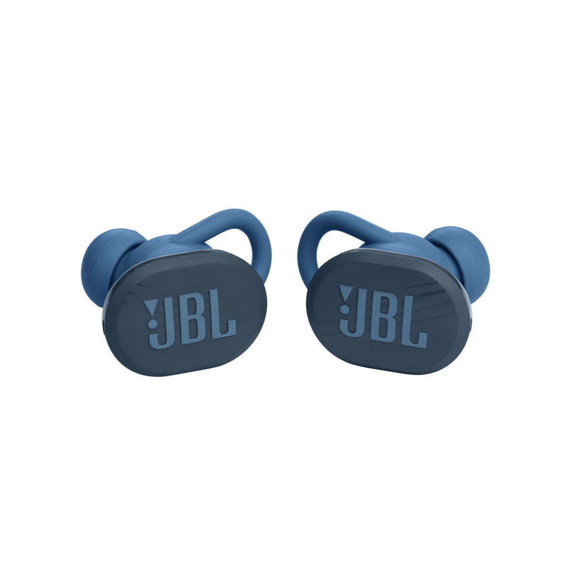 JBL Endurance Race TWS - Blue - Waterproof true wireless active sport earbuds - Front image number null